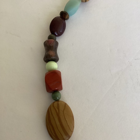 Jay King Mine Finds Multi Color Gemstone Necklace 925 Clasp - Picture 7 of 16